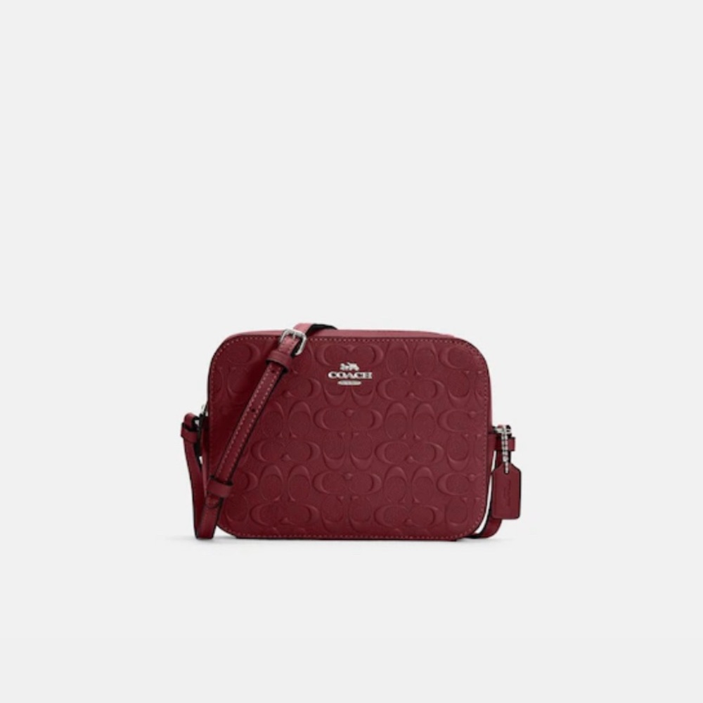 Coach Mini Camera Bag in Signature Leather
